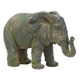 Accent Plus Weathered-Look Elephant Statue