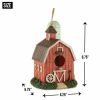 Accent Plus Barn and Silo Birdhouse