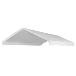 20 x 30 Valance Canopy Tarp - White